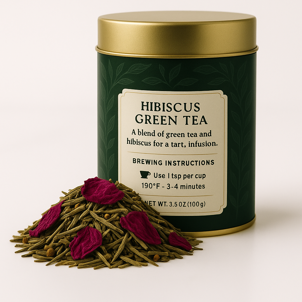 Hibiscus Green Tea – Refresh Your Radiance