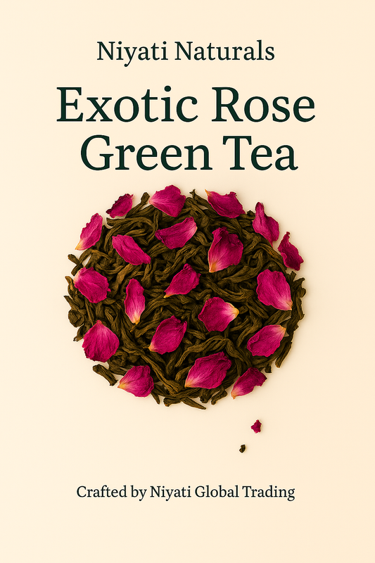 Exotic Rose Green Tea – Elegance in Every Sip, Naturally Uplifting