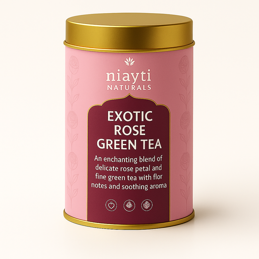 Exotic Rose Green Tea – Elegance in Every Sip, Naturally Uplifting