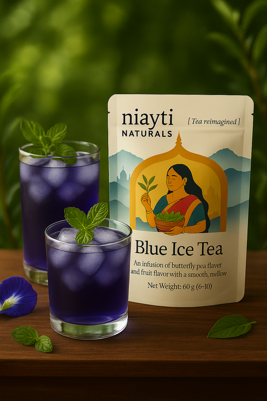Blue Tea Ice Tea – Cool, Calm & Vibrant