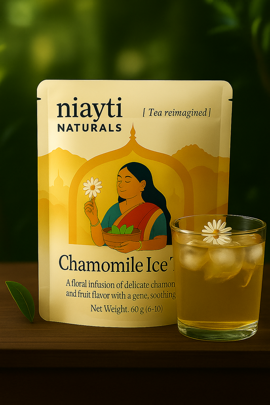 Chamomile Ice Tea – Calm in Every Sip, Naturally Soothing