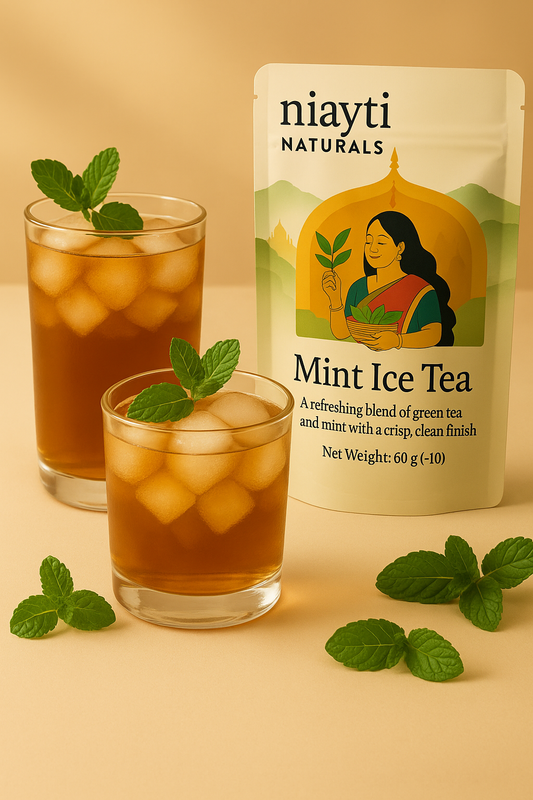 Mint Ice Tea – Cool Comfort in Every Sip, Naturally Refreshing